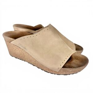 Birkenstock Papillio Namica Wedge Sandal Tan Size 42